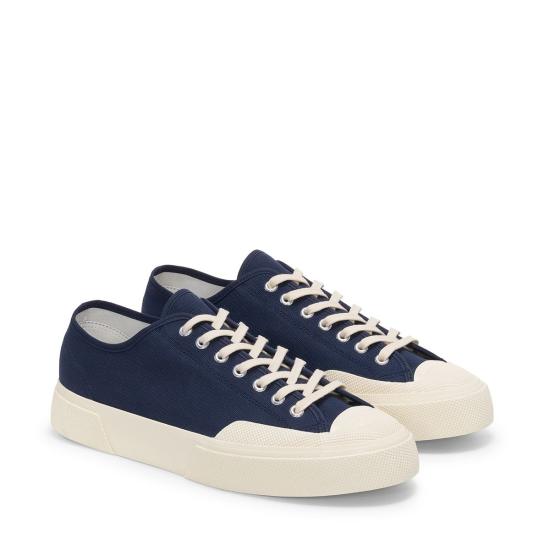 26SS 수페르가 스니커즈 S51347W A2F NAVY OFF WHITE - SUPERGA