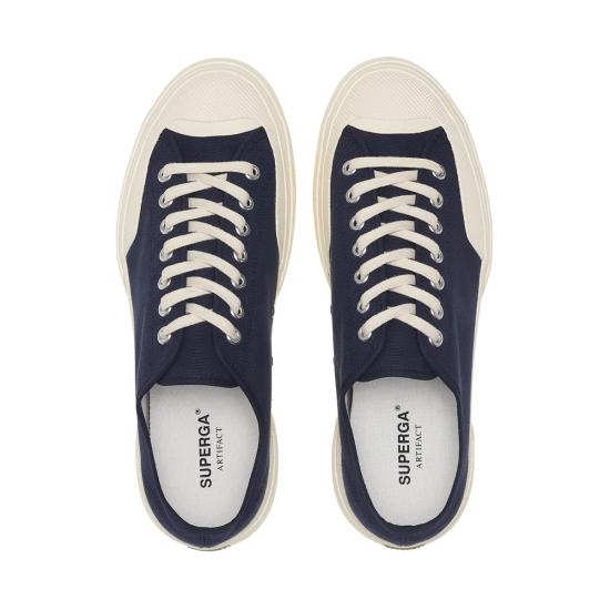 26SS 수페르가 스니커즈 S51347W A2F NAVY OFF WHITE - SUPERGA