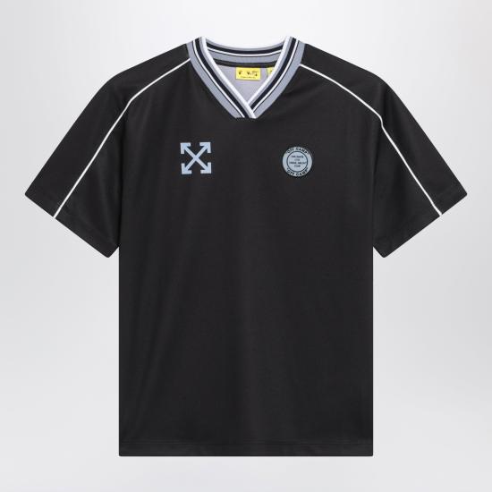 26SS [키즈] 오프화이트 티셔츠 OBAA018S26 BJER001 Black