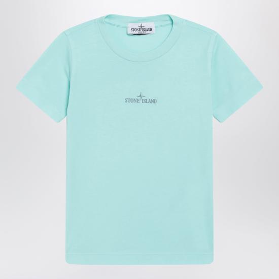 26SS [키즈] 스톤 아일랜드 티셔츠 162100009 DS0377 Light blue