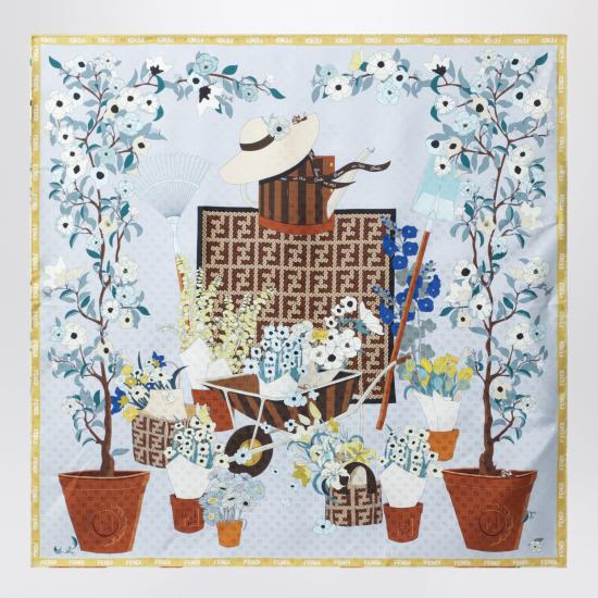 26SS 펜디 머플러/스카프 FXT091B01T Light blue