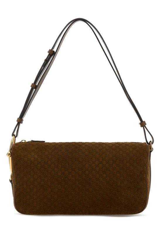 26SS 구찌 하프 홀스빗 미디엄 숄더백 860787AAEE7 2118 Camel