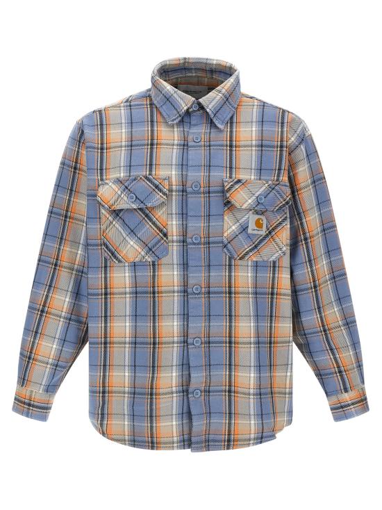 26SS 칼하트 WIP 롱슬리브 튜닉 셔츠 I0361923JYXX Light Blue