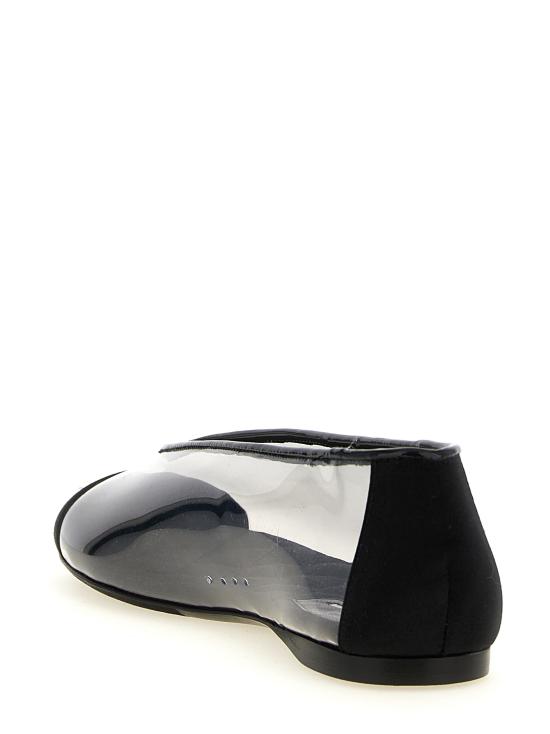 26SS 모스키노 플랫 슈즈 MA11030C1OM6199A Black - MOSCHINO