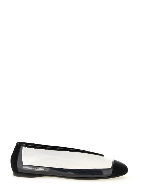 26SS 모스키노 플랫 슈즈 MA11030C1OM6199A Black