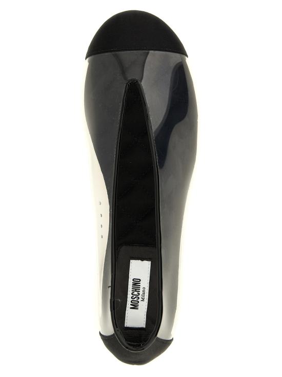 26SS 모스키노 플랫 슈즈 MA11030C1OM6199A Black - MOSCHINO