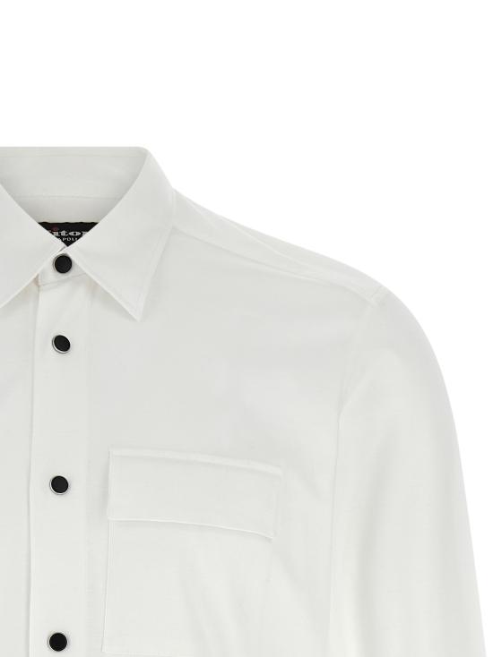 26SS 키톤 긴팔 셔츠 UMCBUBAK06R491200 White - KITON