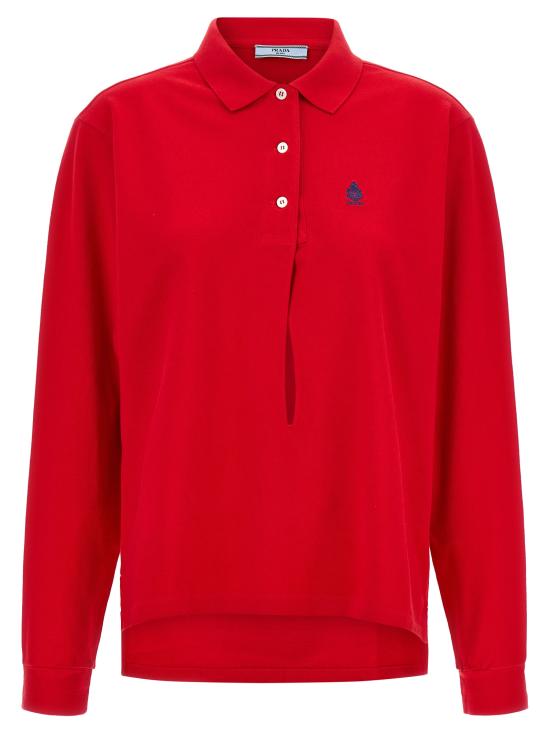 26SS 프라다 폴로 티셔츠 39669RSOOO19OVF0011 Red