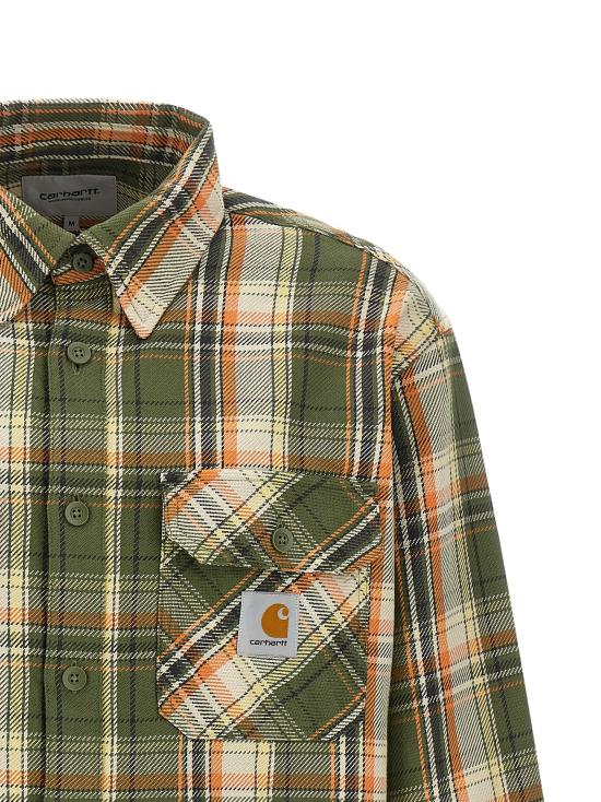 26SS 칼하트 WIP 롱슬리브 튜닉 셔츠 I0361923PKXX Green - CARHARTT WIP