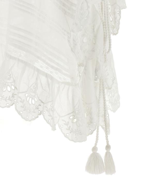 26SS 이자벨마랑에뚜왈 블라우스 HT0768FAD1J05E20WH White - ISABEL MARANT ETOILE