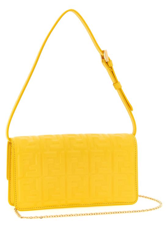 26SS 펜디 바게트 체인 지갑 8M0498AAJDF1TD0 Yellow - FENDI