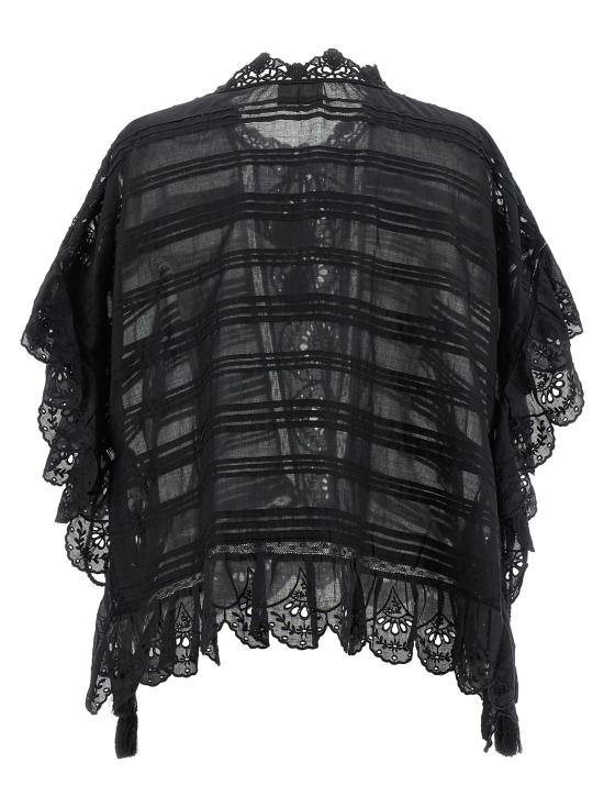 26SS 이자벨마랑에뚜왈 블라우스 HT0768FAD1J05E01BK Black - ISABEL MARANT ETOILE