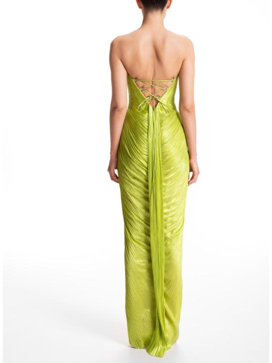 26SS 마리아루시아호한 미디 원피스 STEPHANIE LIME Lime - MARIA LUCIA HOHAN