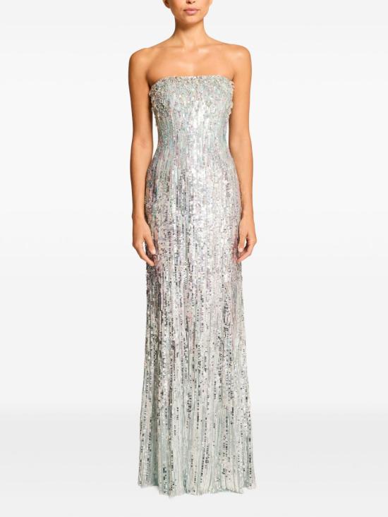 26SS JENNY PACKHAM 미디 원피스 ZDD102L 2144 Acqua - OTHER BRANDS