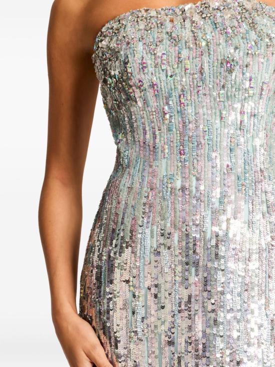 26SS JENNY PACKHAM 미디 원피스 ZDD102L 2144 Acqua - OTHER BRANDS