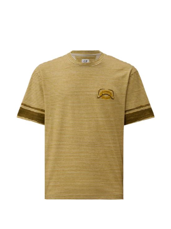 26SS 씨피 컴퍼니 반팔 티셔츠 20CMTS277A110681P 246 Yellow