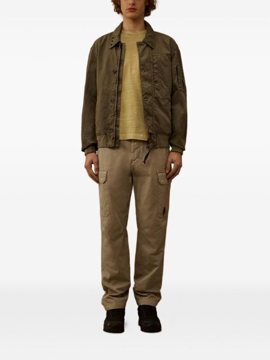 26SS 씨피 컴퍼니 반팔 티셔츠 20CMTS277A110681P 246 Yellow - C.P. COMPANY