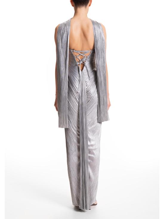 26SS 마리아루시아호한 미디 원피스 TONIA ICEBLUE Silver - MARIA LUCIA HOHAN