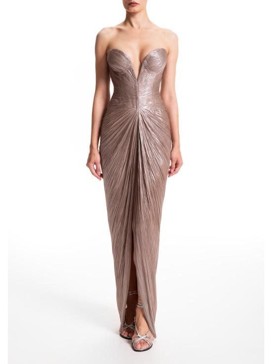 26SS 마리아루시아호한 미디 원피스 ALESSANDRA FRAPPE Pink - MARIA LUCIA HOHAN