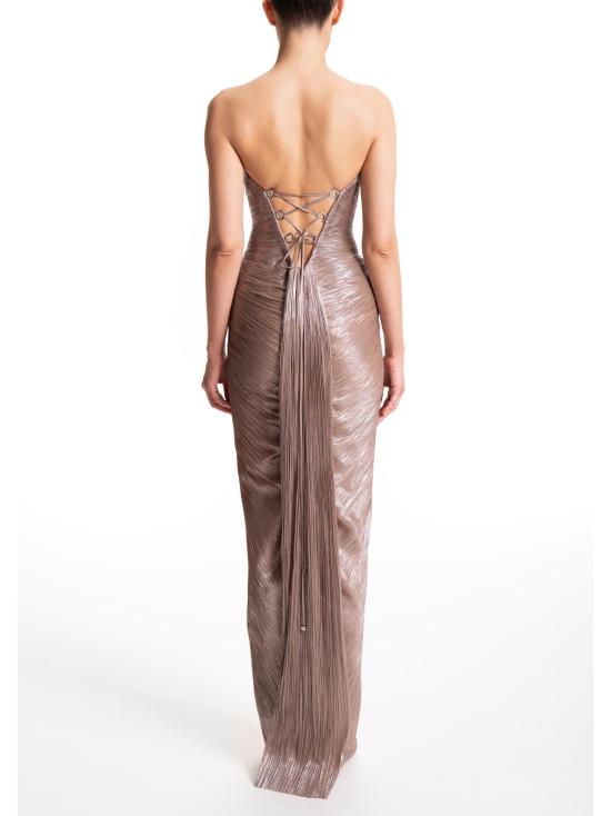 26SS 마리아루시아호한 미디 원피스 ALESSANDRA FRAPPE Pink - MARIA LUCIA HOHAN