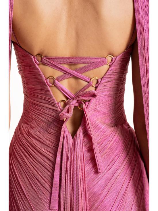 26SS 마리아루시아호한 미디 원피스 TONIA SORBET Pink - MARIA LUCIA HOHAN