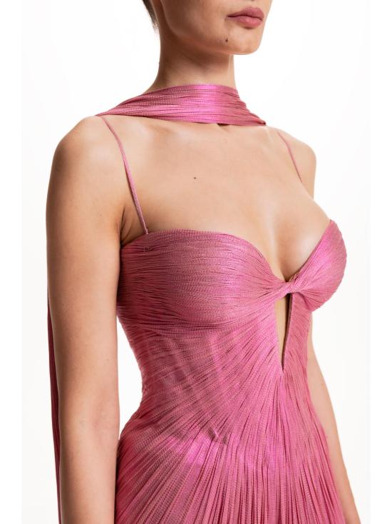 26SS 마리아루시아호한 미디 원피스 TONIA SORBET Pink - MARIA LUCIA HOHAN