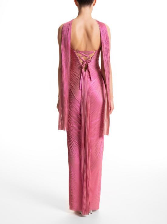 26SS 마리아루시아호한 미디 원피스 TONIA SORBET Pink - MARIA LUCIA HOHAN