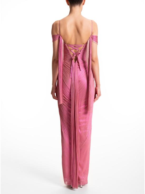 26SS 마리아루시아호한 미디 원피스 TONIA SORBET Pink - MARIA LUCIA HOHAN