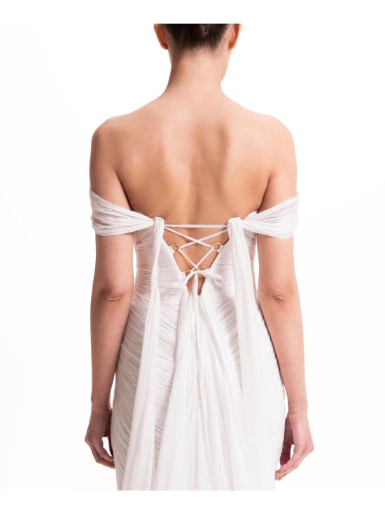 26SS 마리아루시아호한 미디 원피스 CASSIOPEA PEARLWHITE White - MARIA LUCIA HOHAN