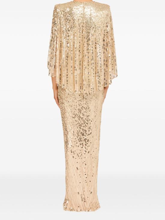 26SS JENNY PACKHAM 미디 원피스 JPCLS158ZD 820 Golden - OTHER BRANDS