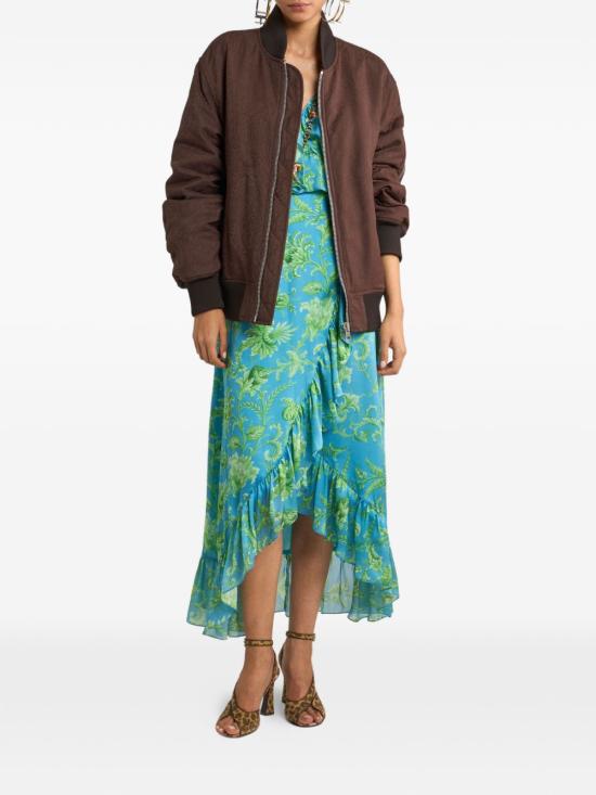 26SS 에트로 미디 원피스 WRHA055799SA1N6 X0885 Blue - ETRO