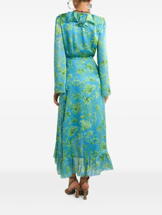 26SS 에트로 미디 원피스 WRHA055799SA1N6 X0885 Blue - ETRO