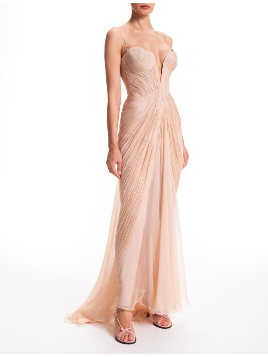 26SS 마리아루시아호한 미디 원피스 CECILIA BLOSSOM Pink - MARIA LUCIA HOHAN