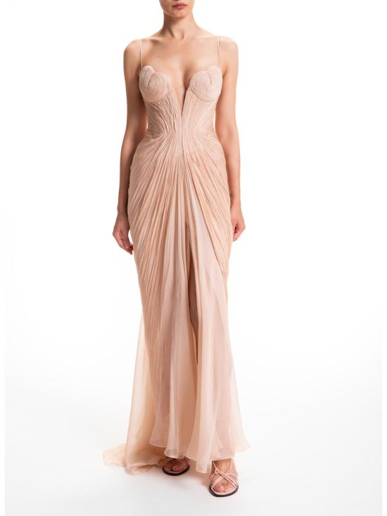 26SS 마리아루시아호한 미디 원피스 CECILIA BLOSSOM Pink - MARIA LUCIA HOHAN