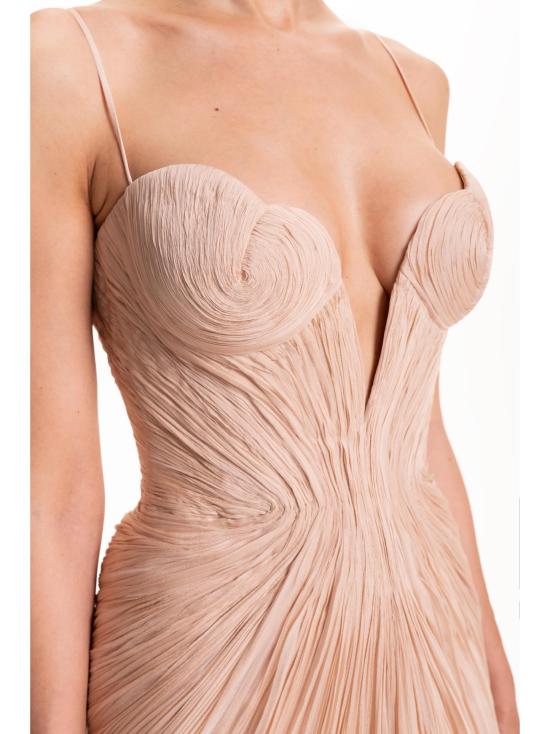 26SS 마리아루시아호한 미디 원피스 CECILIA BLOSSOM Pink - MARIA LUCIA HOHAN