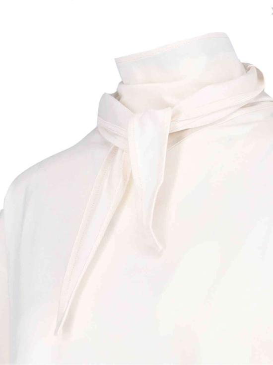  르메르 반팔 티셔츠 티셔츠와 스카프 세트 (크림색) - LEMAIRE