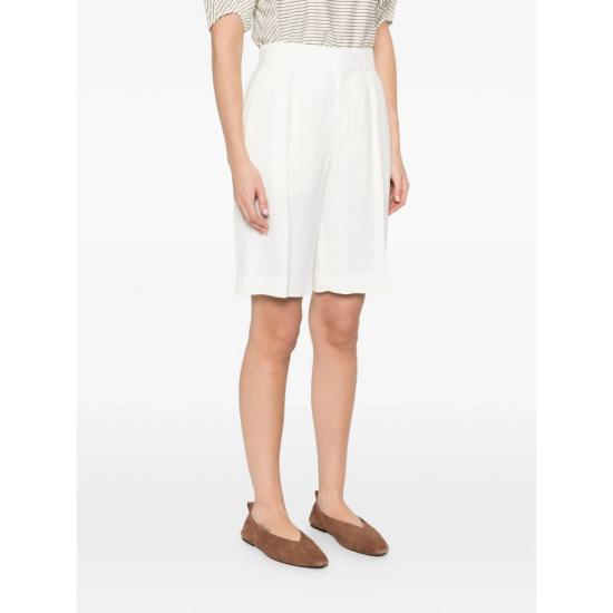  빅토리아 베컴 숏팬츠 테일러드 쇼츠 화이트 - VICTORIA BECKHAM