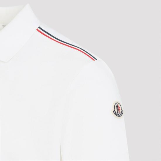  몽클레어 폴로 티셔츠 반팔 폴로 셔츠 내추럴 - MONCLER