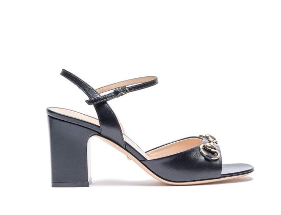  구찌 힐/펌프스 호스빗 펌프 샌들 블랙