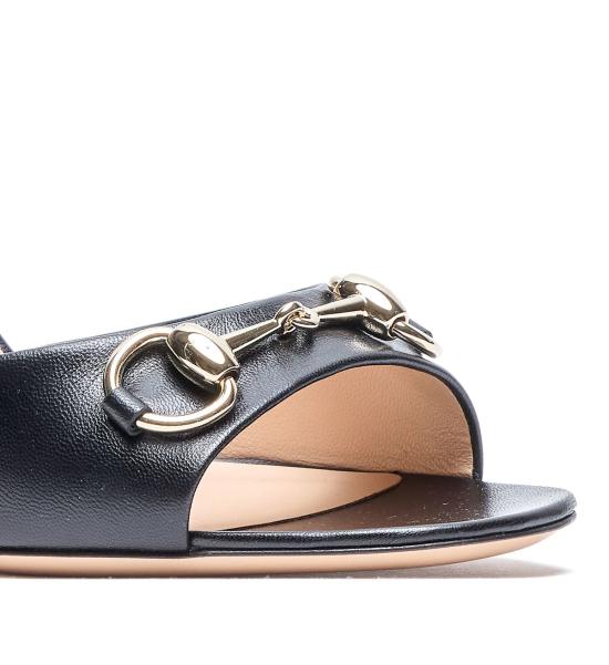  구찌 힐/펌프스 호스빗 펌프 샌들 블랙 - GUCCI