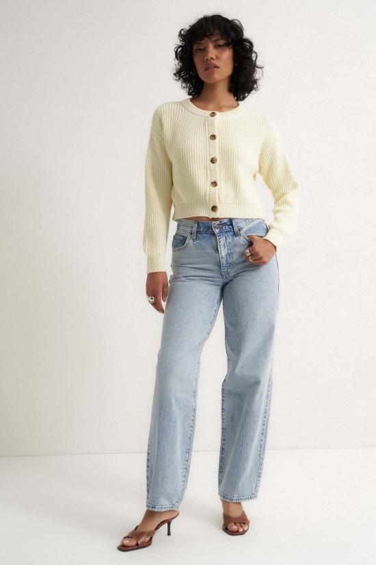  칼라한 니트웨어 가디건 캘러핸 니트웨어 크롭 카디건 - CALLAHAN KNITWEAR