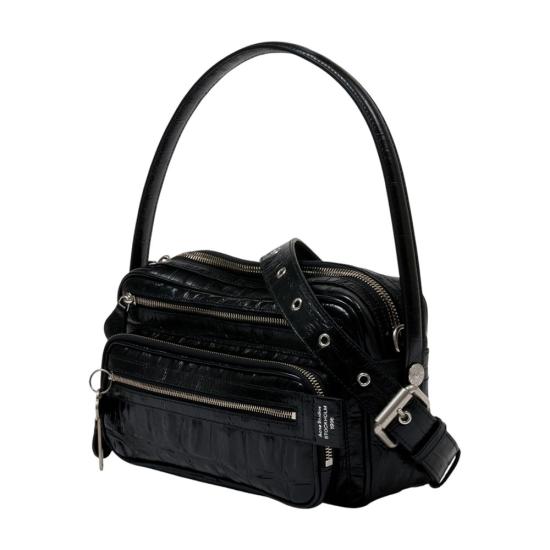 26FW 아크네 스튜디오 크로스백 A10447 900 black - ACNE STUDIOS