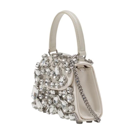 26SS 셀프 포트레이트 토트백 SS26 317A C ivory - SELF PORTRAIT