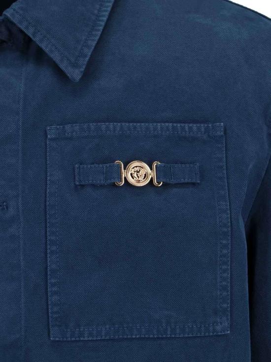  베르사체 자켓 카펜터 재킷 블루 - VERSACE