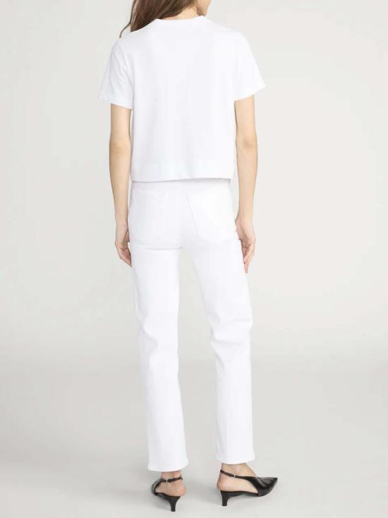  프레임 반팔 티셔츠 Frame The Boxy Tee White - FRAME