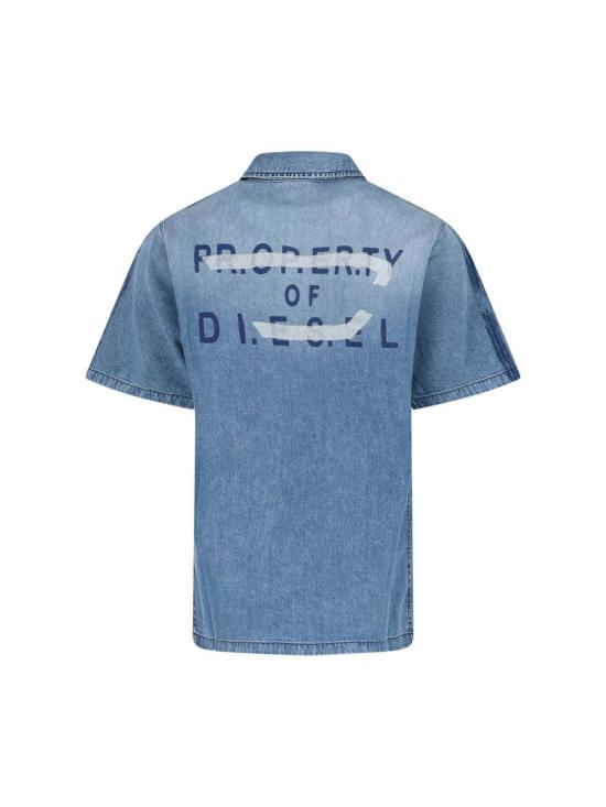  디젤 데님 팬츠 Diesel D Nabil S3 셔츠 블루 - DIESEL