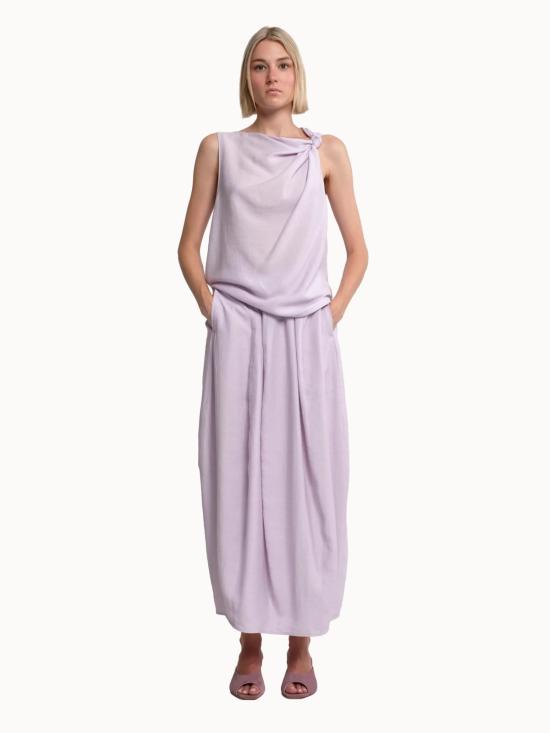  텔라 롱 스커트 칸디토 스커트 라일락 - TELA