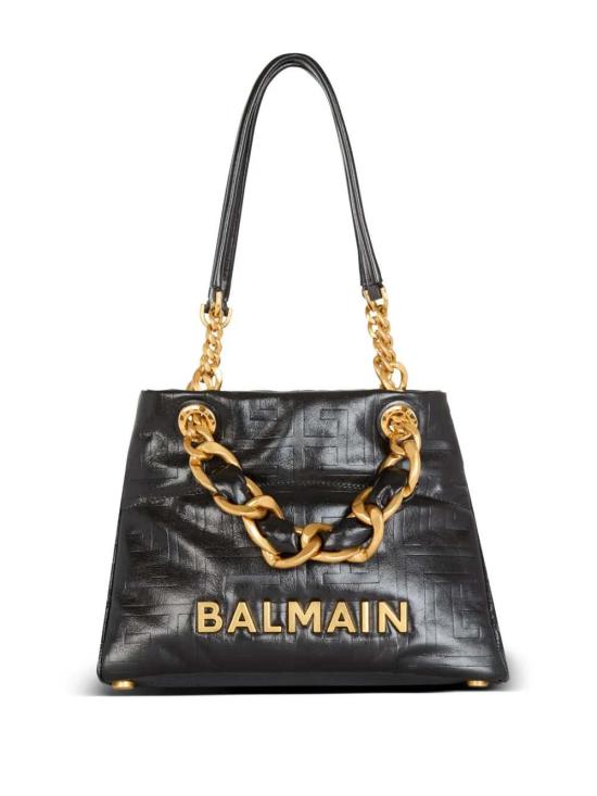 26SS 발망 토트백 GN1FD871LETF 0PA NOIR 0PA - BALMAIN