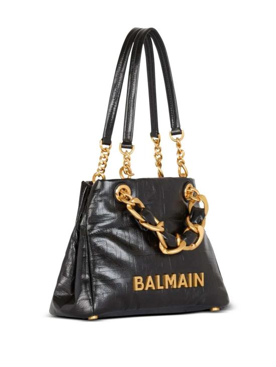 26SS 발망 토트백 GN1FD871LETF 0PA NOIR 0PA - BALMAIN