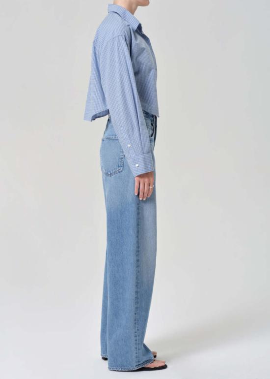  시티즌 오브 휴머니티 데님 팬츠 시티즌스 오브 휴머니티 아일라 배기 인 큐피드 진 - CITIZEN OF HUMANITY